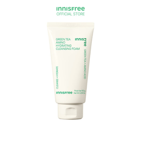 Sữa Rửa Mặt innisfree Dưỡng Ẩm Chiết Xuất Trà Xanh 150g