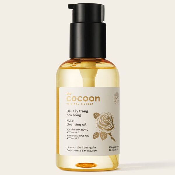 Dầu Tẩy Trang Cocoon Chiết Xuất Hoa Hồng 140ml