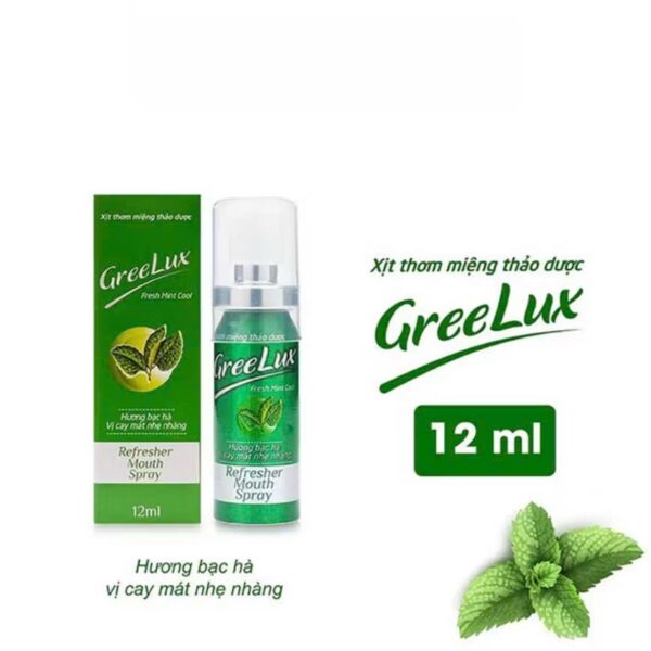 Xịt Thơm Miệng Greelux Fresh Mint Cool