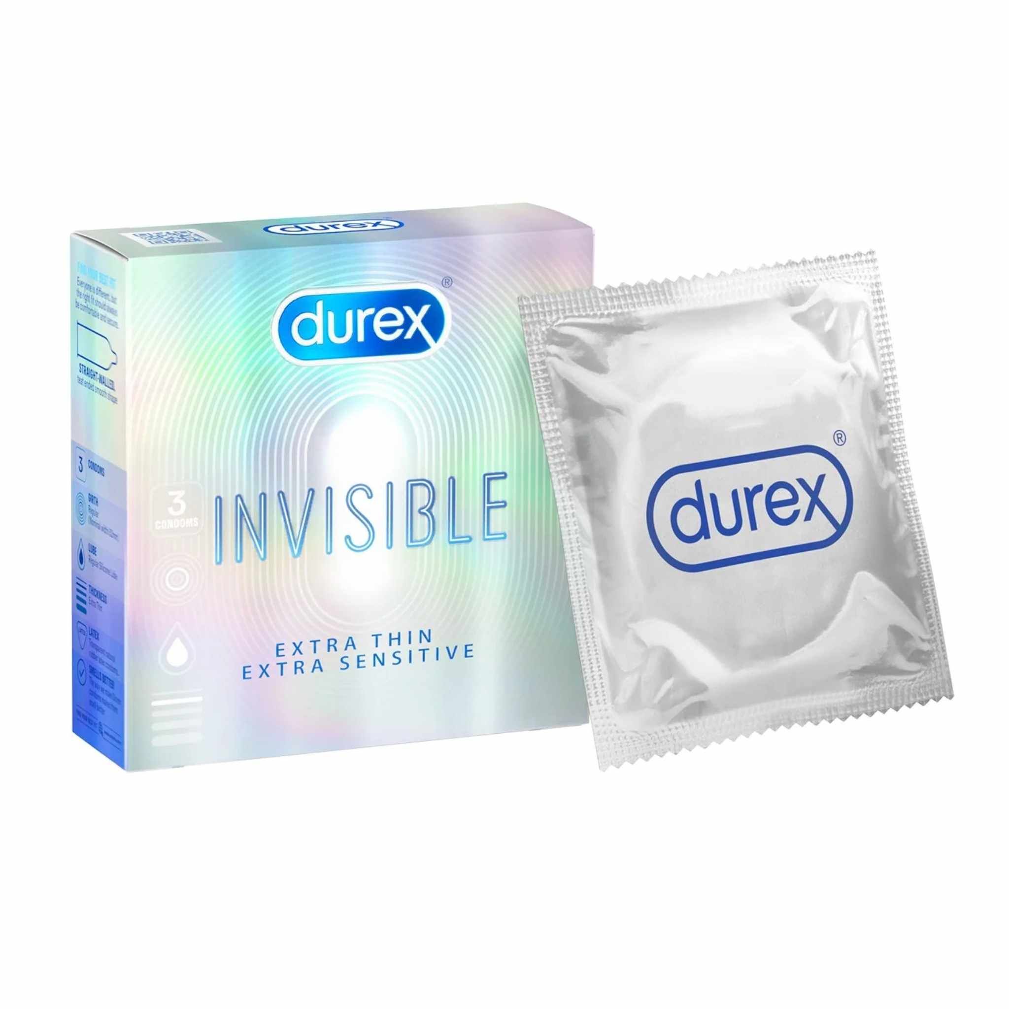 DUREX INVISIBLE – MỎNG NHẤT, CHUẨN CAO CẤP NHẤT CỦA DUREX