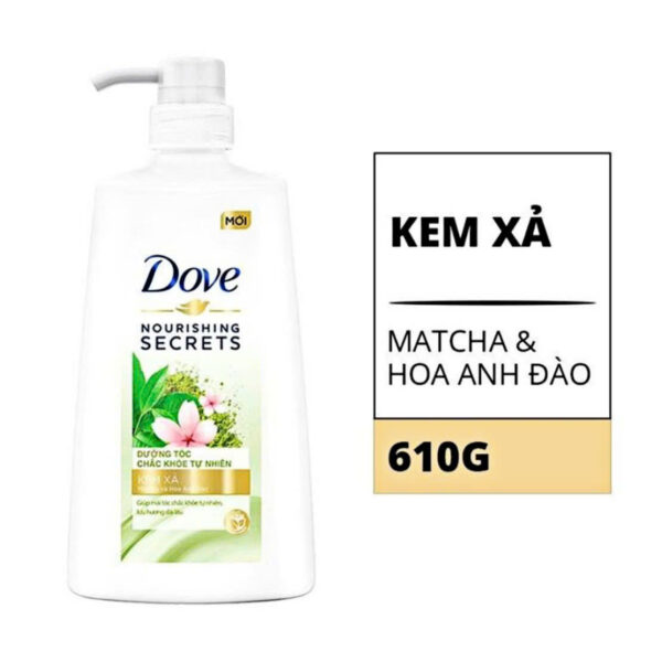 Kem xả Dove Matcha & Hoa Anh Đào