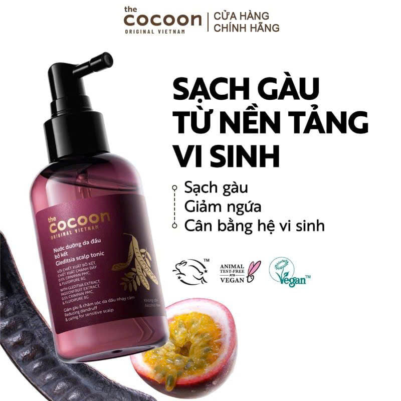Tinh chất phục hồi da đầu Cocoon Gừng