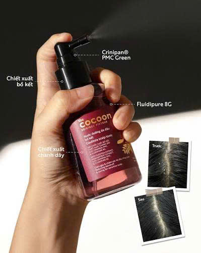 Tinh chất phục hồi da đầu Cocoon Gừng(1)